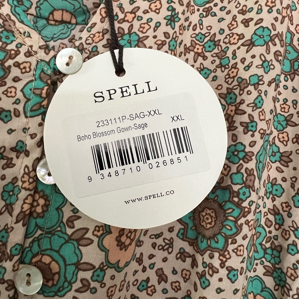 Soell boho blossom gown. Renew not original drop